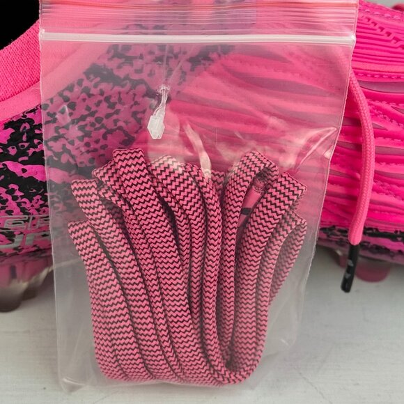 Men's 10 - Under Armour Magnetico Elite 4 FG Pitch Viper Soccer Cleats - Pink - Picture 4 of 12